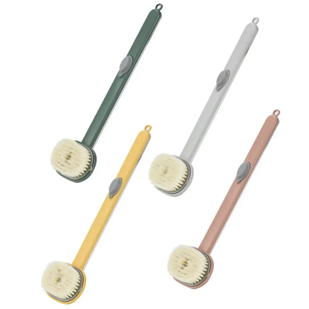 

1pcs Bath Brush Massage Skin Shower Spa Long Handle Bath Brush Exfoliating Scrub Soft Hair Bath Brush Skin Cleaning Tools