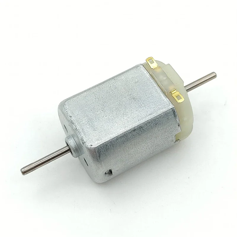 Двойной вал 2 мм мини двигатель 280 постоянный ток 3 в 7 5 В 22000 об/мин