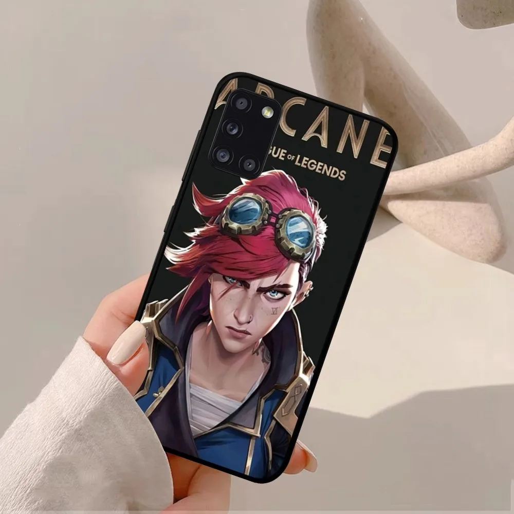 Чехол для телефона Arcane Cartoon Vi Samsung A 10 11 12 13 20 21 22 30 31 32 40 51 52 53 70 71 72 73 91 Shell