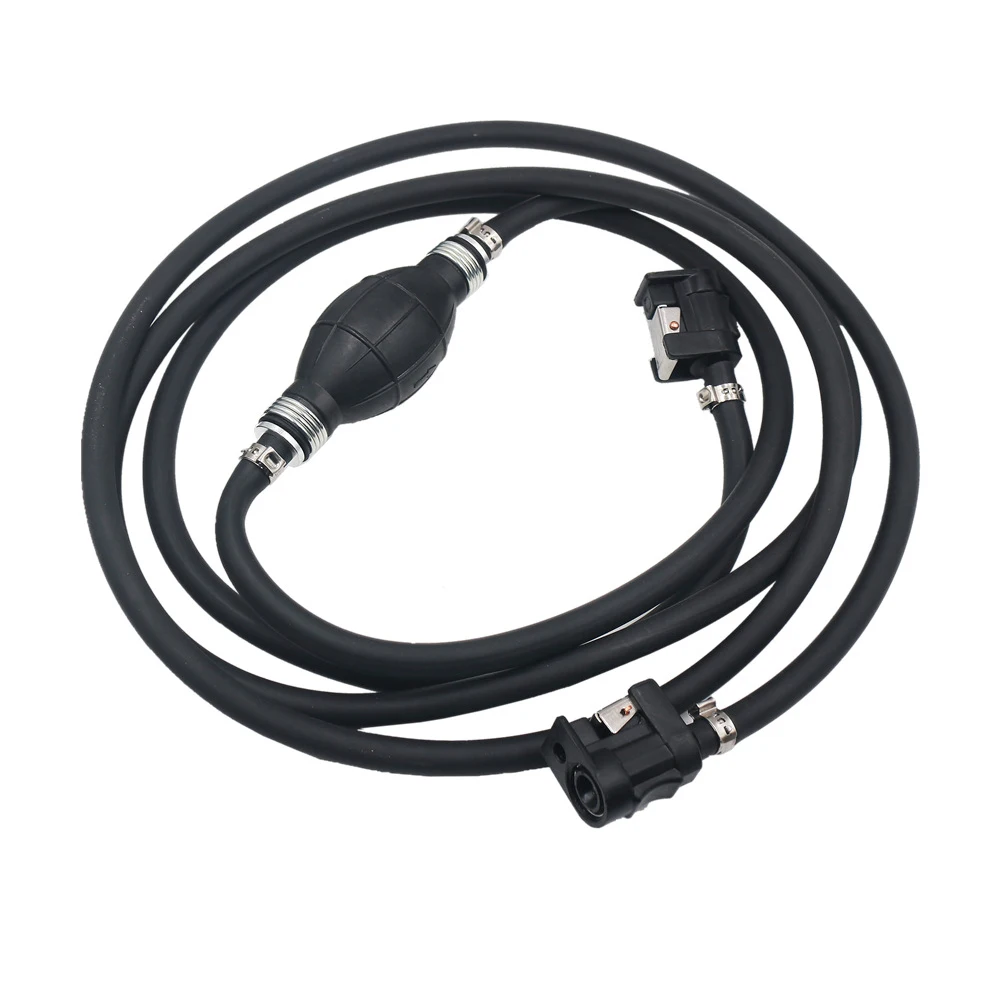 

Fuel Line Hose Kit Durable Oil Proof Universal Easy Installation Stable Outboard Tank Connectors Multi Layer For Boat Engine