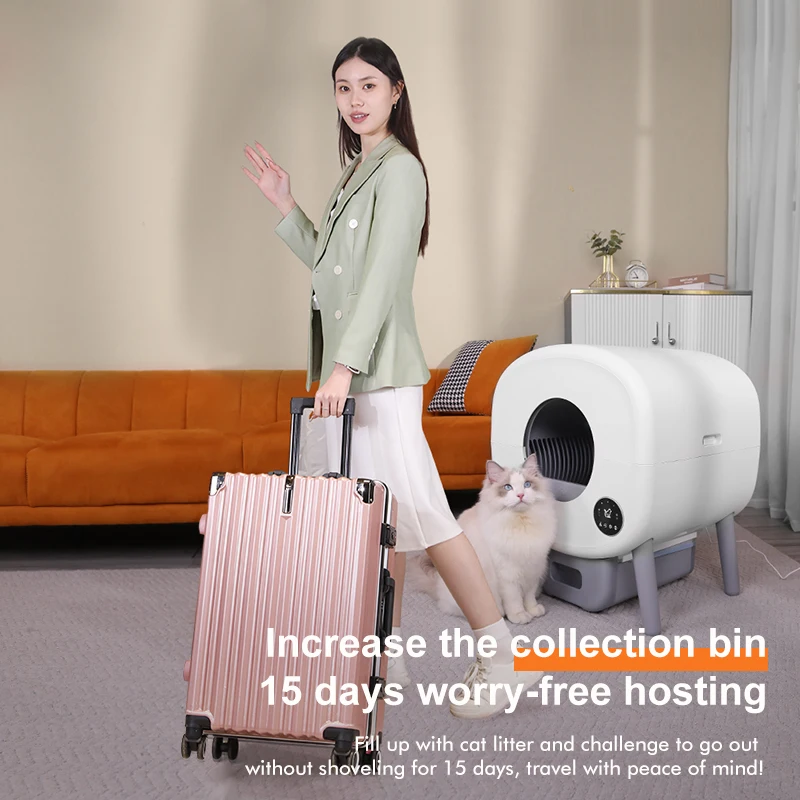 Умный автоматический кошачий наполнитель интеллектуальная очистка домашних