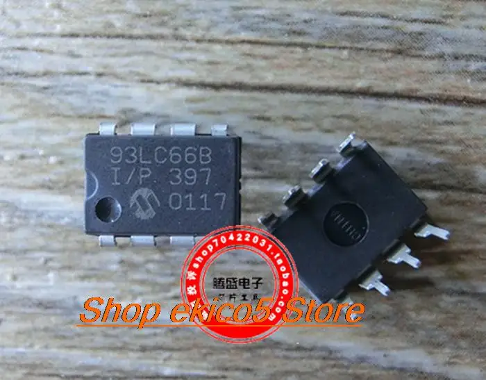 

10 шт. оригинальная фотовспышка/P 93LC66B DIP-8 3.