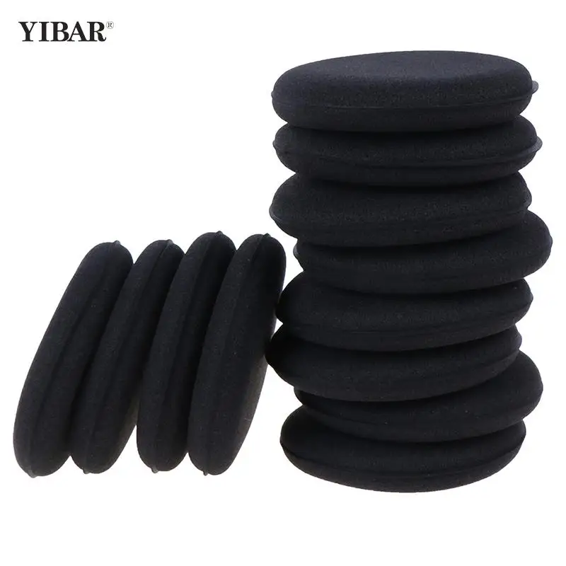 

12pcs High Density Foam Sponge Auto Detailing Applicator Pad Best For Waxing And Polishing
