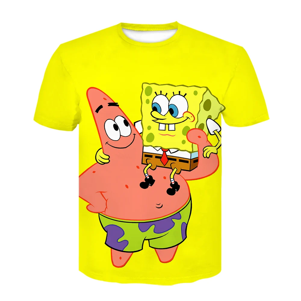 

2022 New Fashion Cartoon 3D Printing T Shirts Mens Womens Casual Fashion Kids Tops