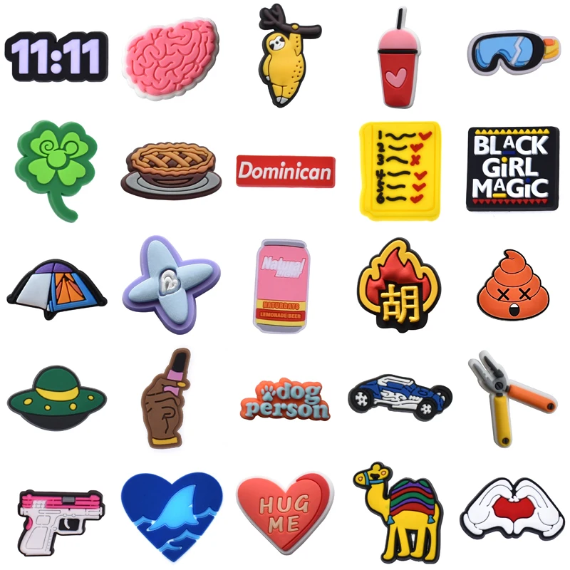 

Wholesale Bulk Women Charm Men Set Jeans Boy Decorations for Crocs Packs Gifts Shoes Accessories Kids Shoe Charms Girl Para Pins