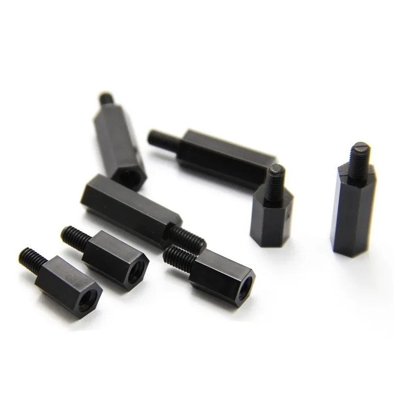 

Нейлоновые стойки M2 M2.5 M3 M4 черные