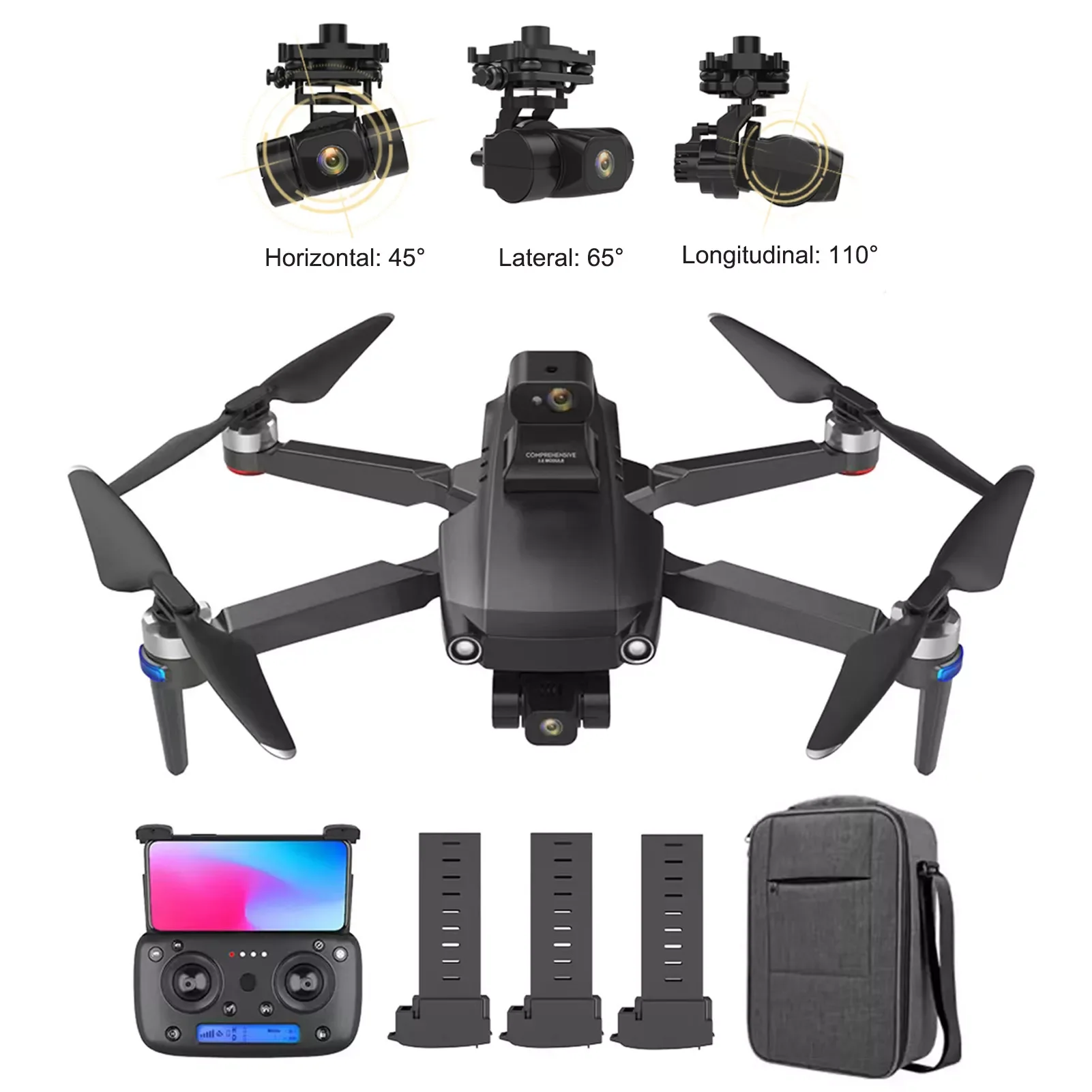 

Drone 4K Camera 5G WiFi With 3-Axis Gimbal 35 Minutes Flight Brushless RC Quadcopter Obstacle Avoidance Profesional Dron