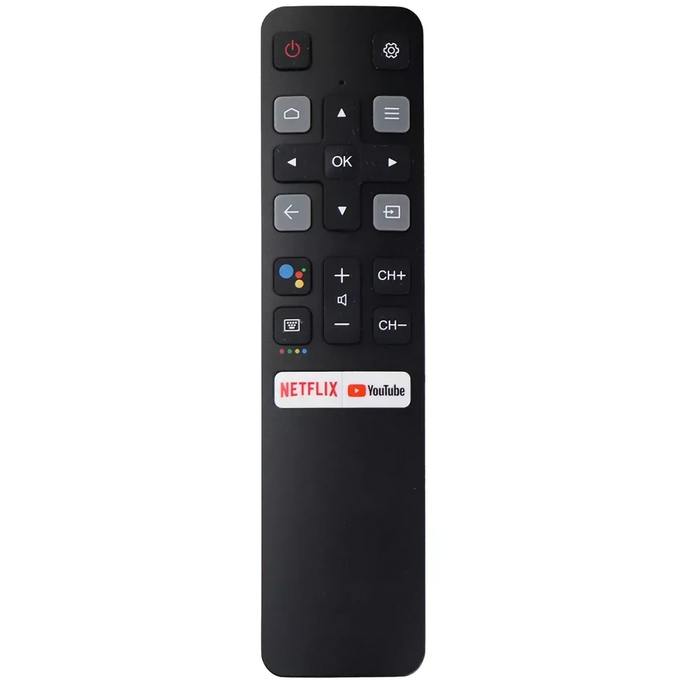 

New Original RC802V FNR1 Voice Remote Control For TCL Android 4K Smart TV Netflix YouTube 49P30FS 65P8S 55C715 49S6800 43S434