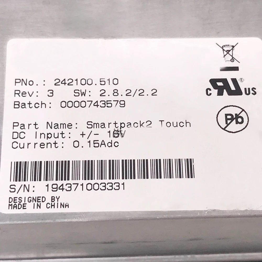 242100 .510 для модуля мониторинга источника питания связи ELTEK Smartpack2 Touch