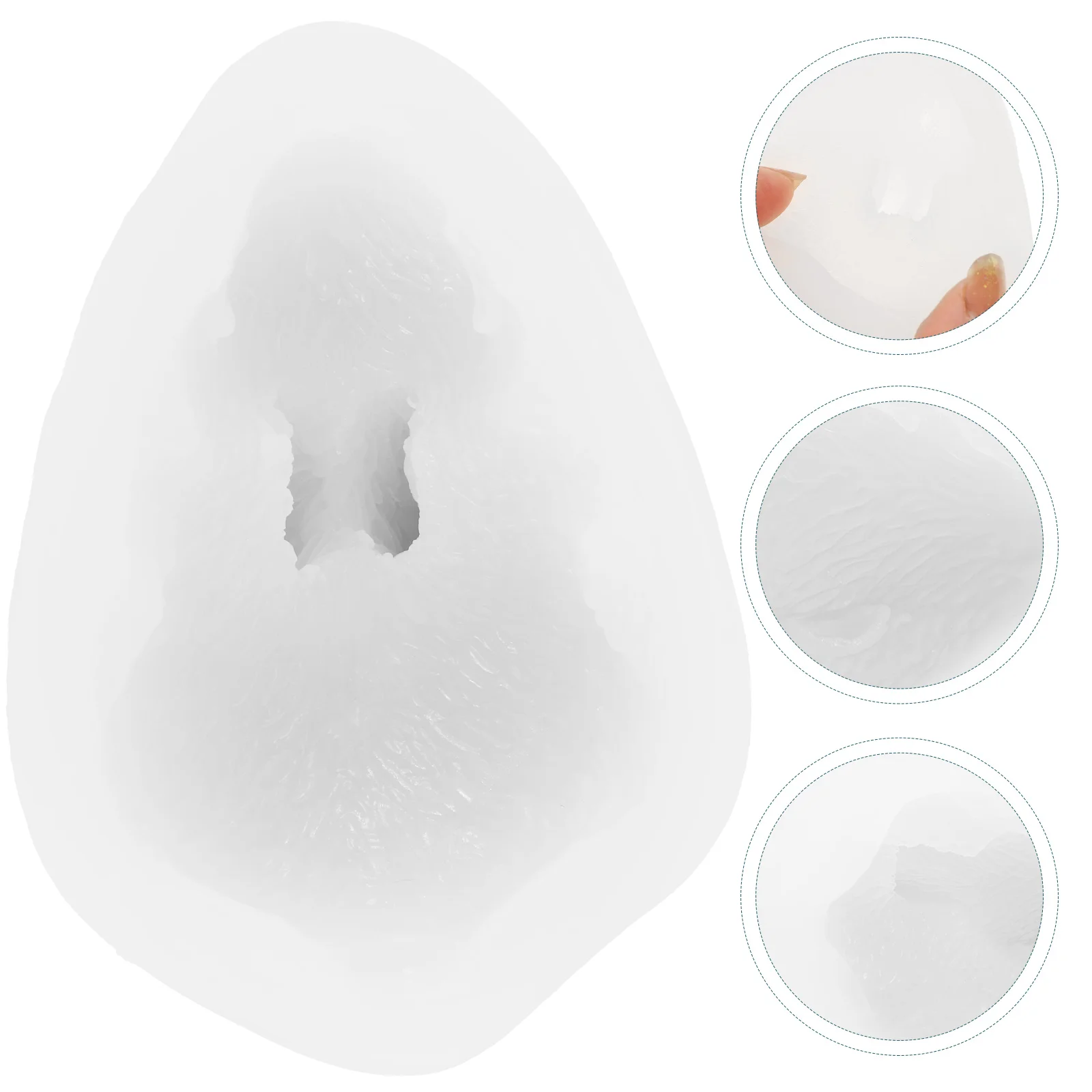 

Molds Rabbit Bunny Easter Casting Mold 3D Silicone Animal Soap Making Craft Handmade Statues Mini Cake Chocolate Epoxy Mould