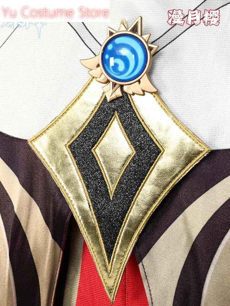 Yu костюм Genshin Impact Mondstadt Dahlia косплей Cos игры аниме вечерние униформа Хэллоуин