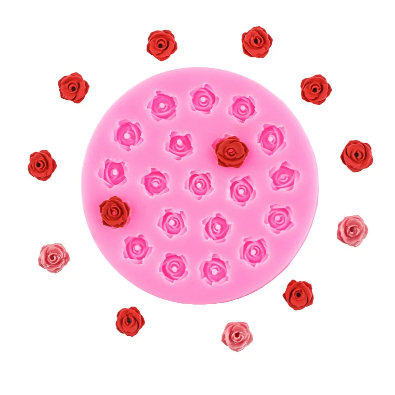 Towdesy силиконовые формы для кексов мини вишня и роза