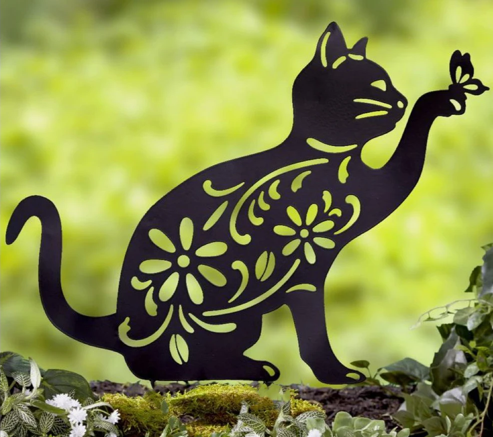 Металлические Вырубные штампы с изображением кота для скрапбукинга своими