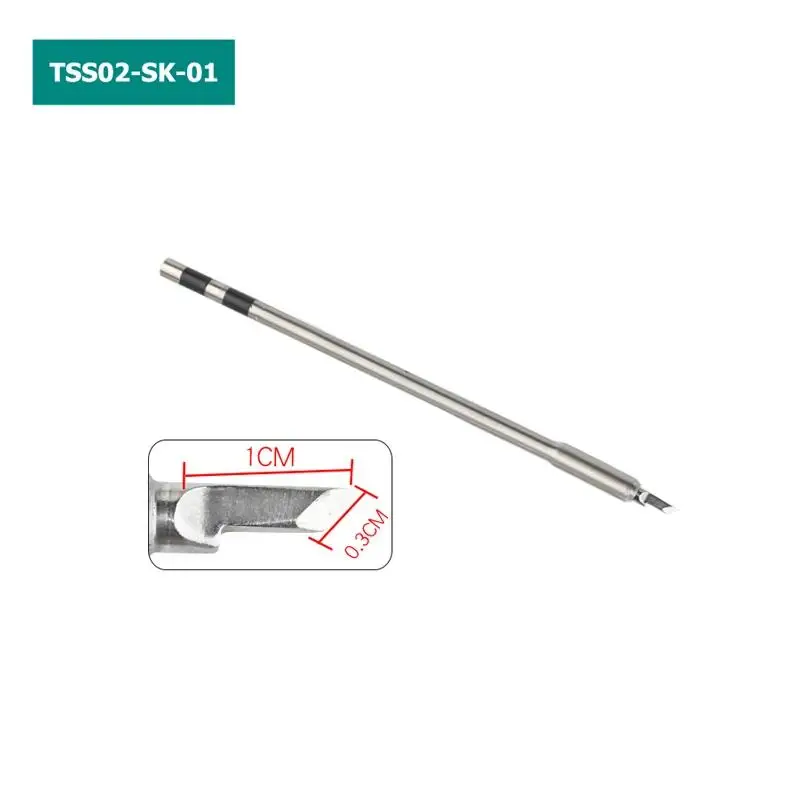 Фото Жала для пайки TSS02 для бессвинцовой паяльной станции QUICK TS1200A TSS02-SK TSS02-K TSS02-3C TSS02-I TSS02-J TSS02-1C TSS02-2C №5