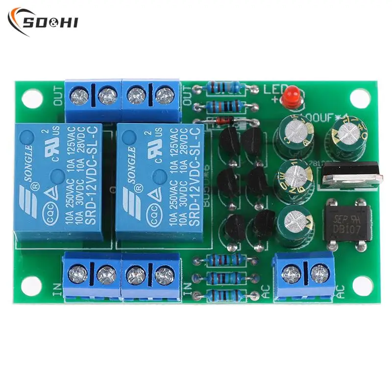 

1pc Audio Speaker Protection Board Boot Delay DC Protect Kit DIY Double Channel