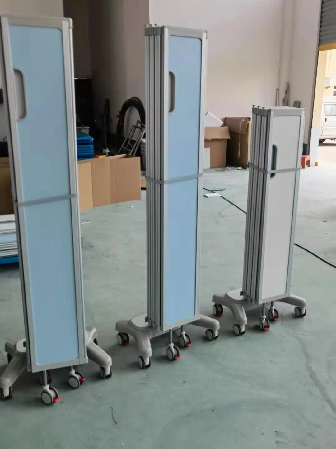 Hochey медицинские мобильные складные экраны для конфиденциальности разделители