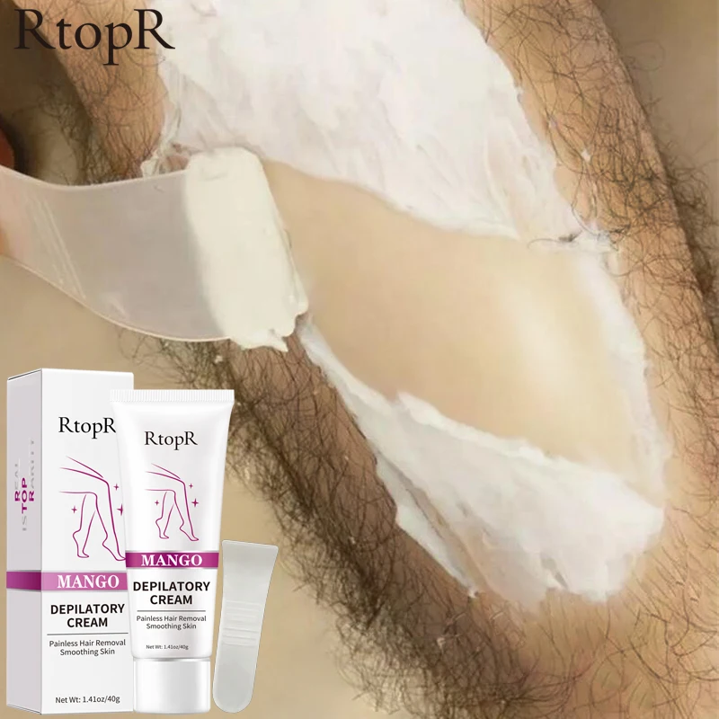 

Permanent Depilatory Cream Body Painless Effective Hair Removal Cream for Men and Women Whitening Hand Leg Armpit Hair Loss