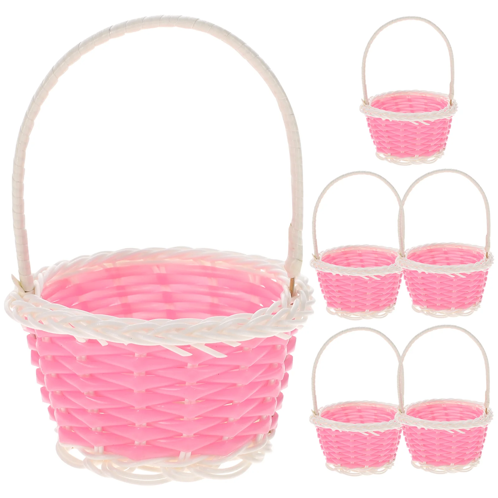 

6Pcs Small Basket Small Basket With Handle