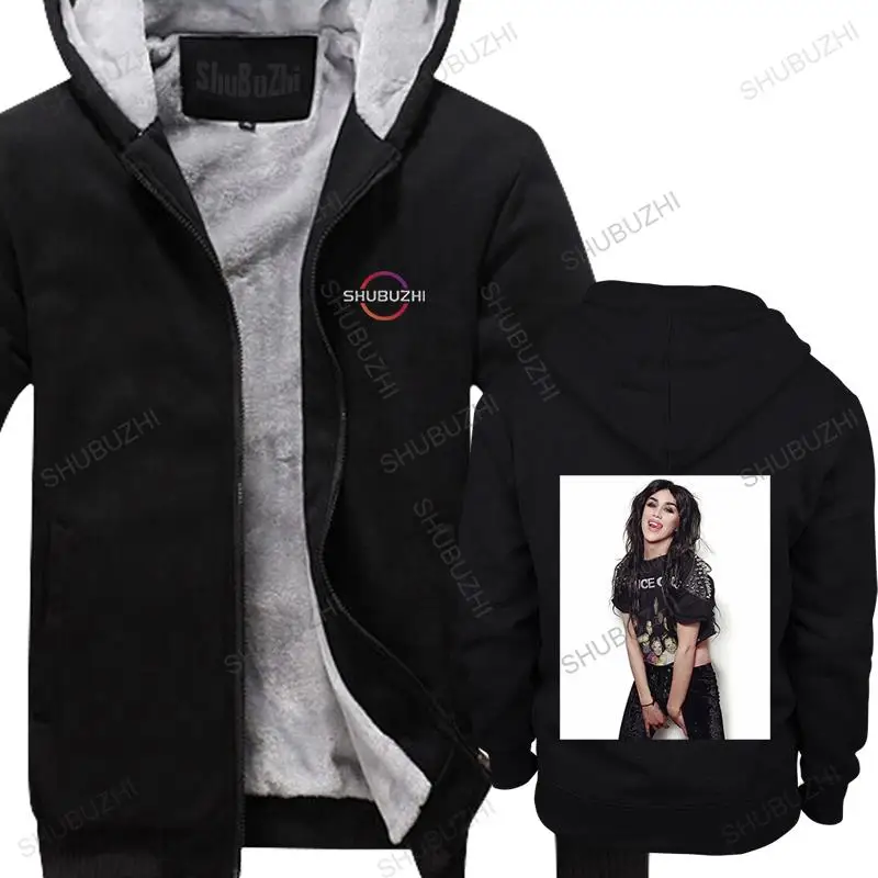 

Mens winter cotton loose tops ADORE DELANO BLACK thick hoodies COTTON RU PAULS DRAGRACE unisex fall winter hoody vintage jacket