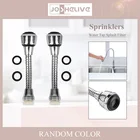 Универсальный смеситель с распылителем на кран, поворот на 360 градусов