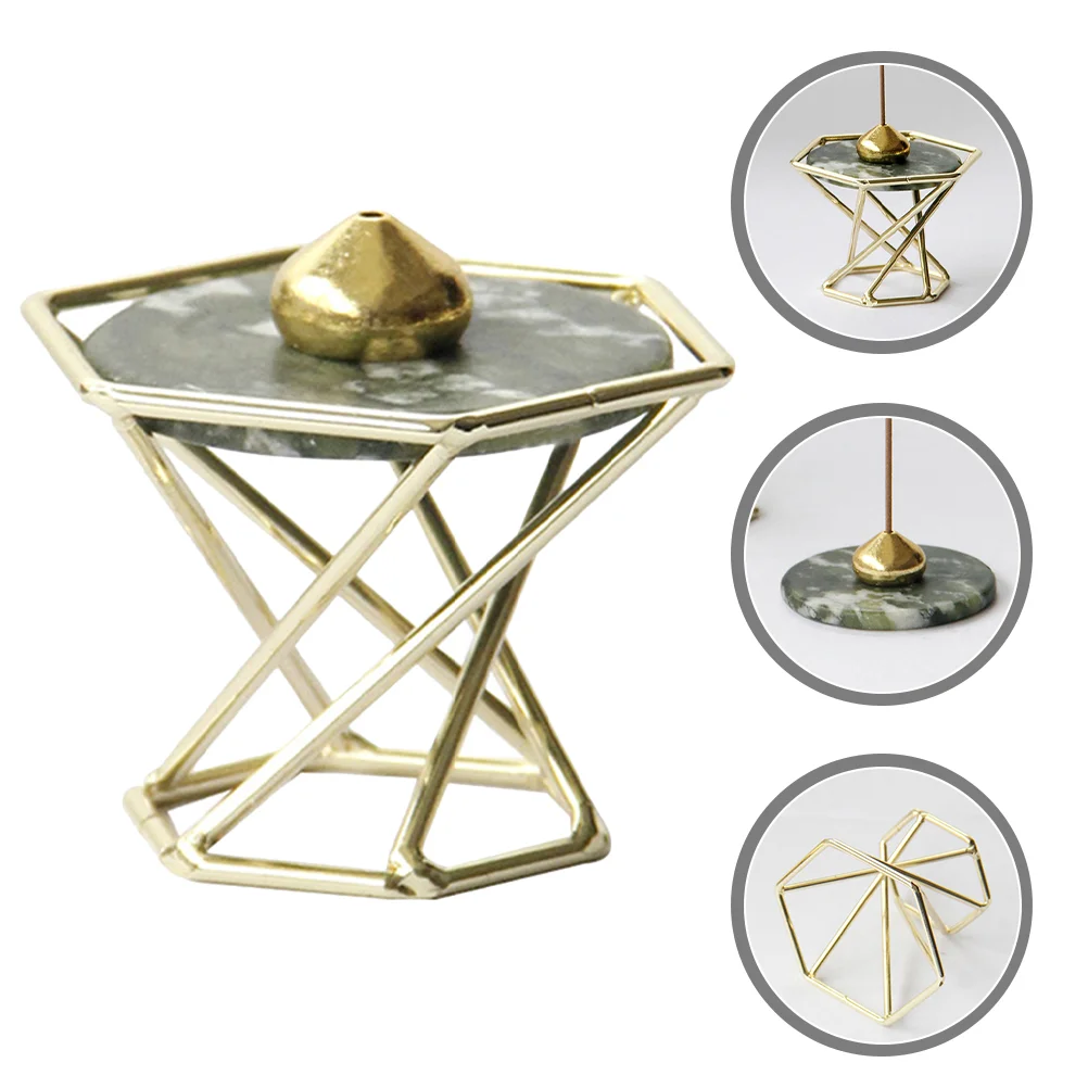 

Burner Holder Metal Holder Ash Catcher Tray Metal Censer Holding Stand Household Burner