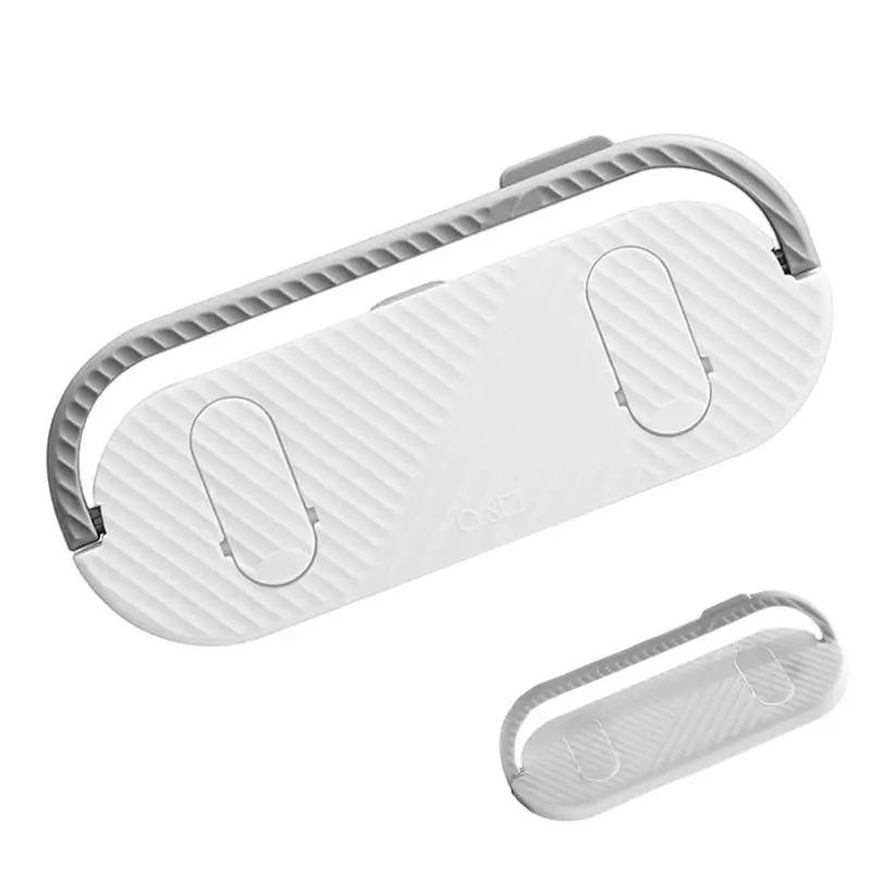 Настенная вешалка для обуви двусторонний органайзер тапочек не пробивается