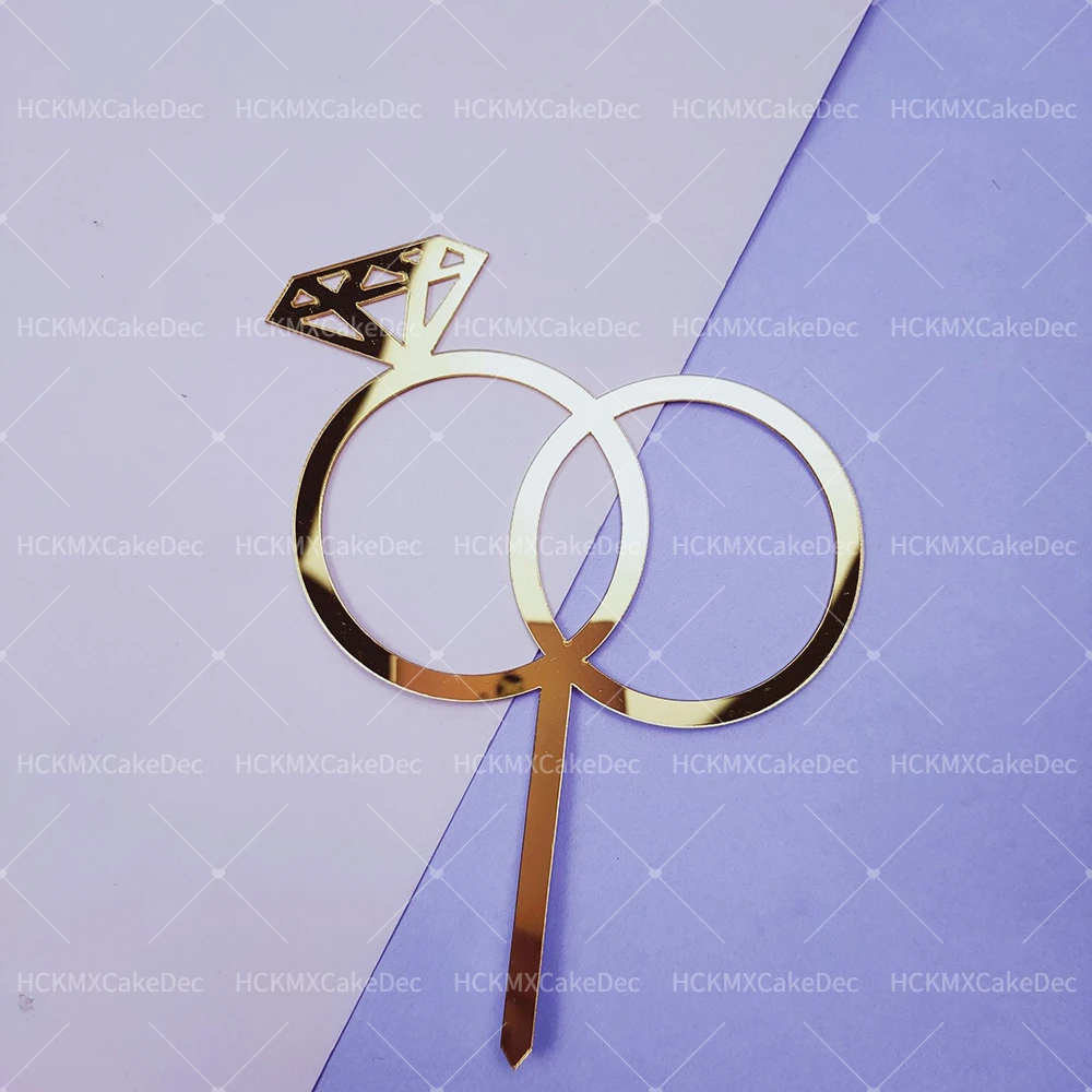 

3 шт./1 шт. акриловое кольцо с бриллиантом, топпер для торта, романтическое предложение, топпер для торта для свадебной вечеринки, принадлежности для украшения торта