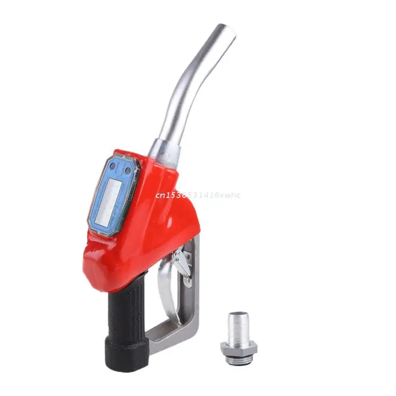 

Digital Fuel Gun Flow Meter Nozzle Oil Gasoline Deliver Transfer Pump Automatic Trip for Gas Stations Factories Dropship