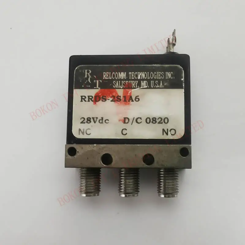 0-6GHz SMA 28Vdc Failsafe RF Coaxial Relay 1P2T DC to 6GHz RF MICROWAVE SPDT SWITCH RRDS-2S1A6