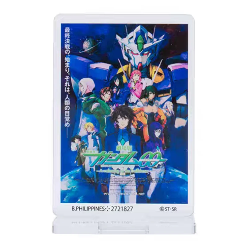 Фото Оригинальный набор Bandai из 8 штук: подставки для акриловых плакатов Gashapon Gundam Vol.03, детские игрушки, подарки на день рождения, коллекционные предметы. №5