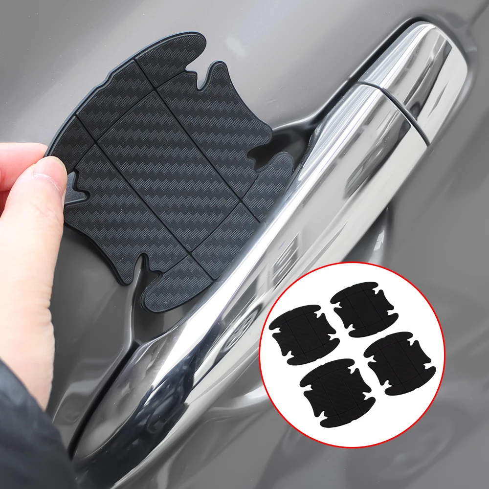 

4Pcs Car Door Bowl Sticker Anti-Scratch Protector Film Stickers for JAC Refine J3 J2 S5 A5 J5 J6 J4 Vapour S2 T8 Accessories