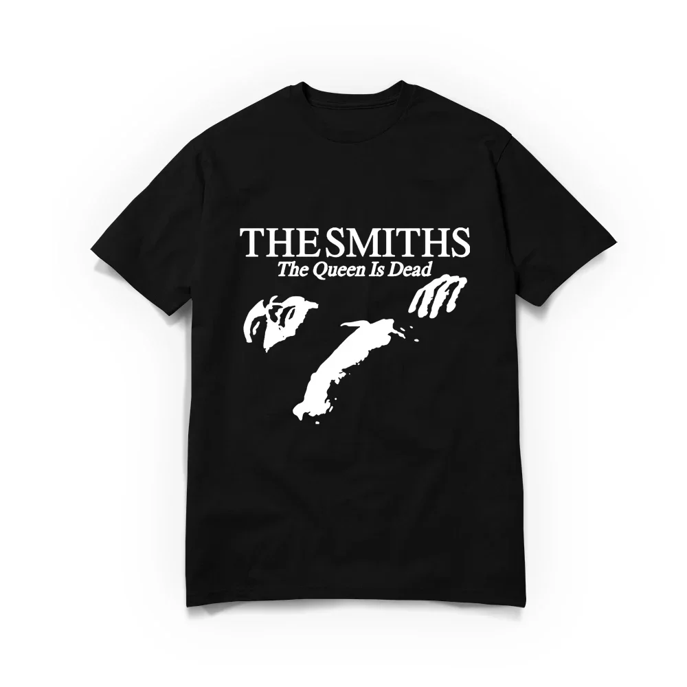 Футболка Smiths The Queen Is Dead 100% хлопок высокое качество летняя повседневная блузка с