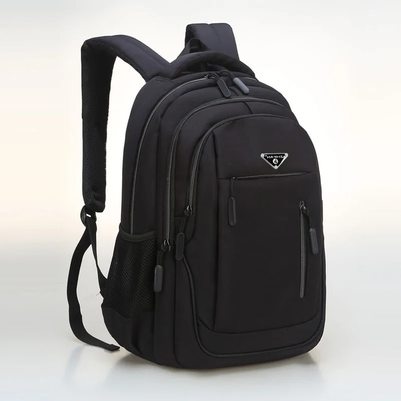 

Computer Bag casual Backpack 18"Men's Oxford Waterproof Rucksack Rechargeable USB Business Senior High School Student Schoolbag
