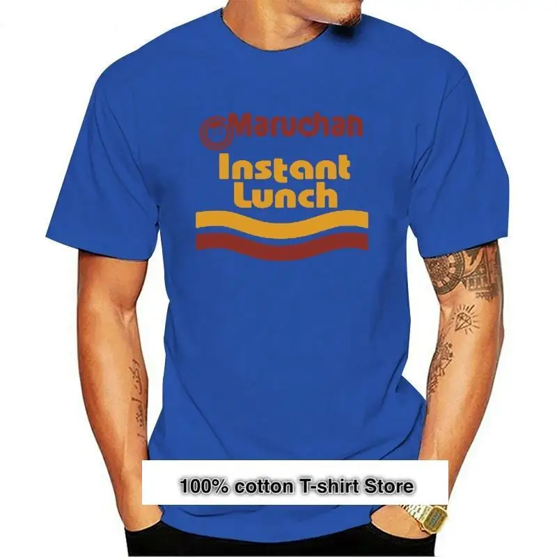 

Camiseta gráfica blanca de fideos ramen, almuerzo instantáneo, maruchan, a la moda