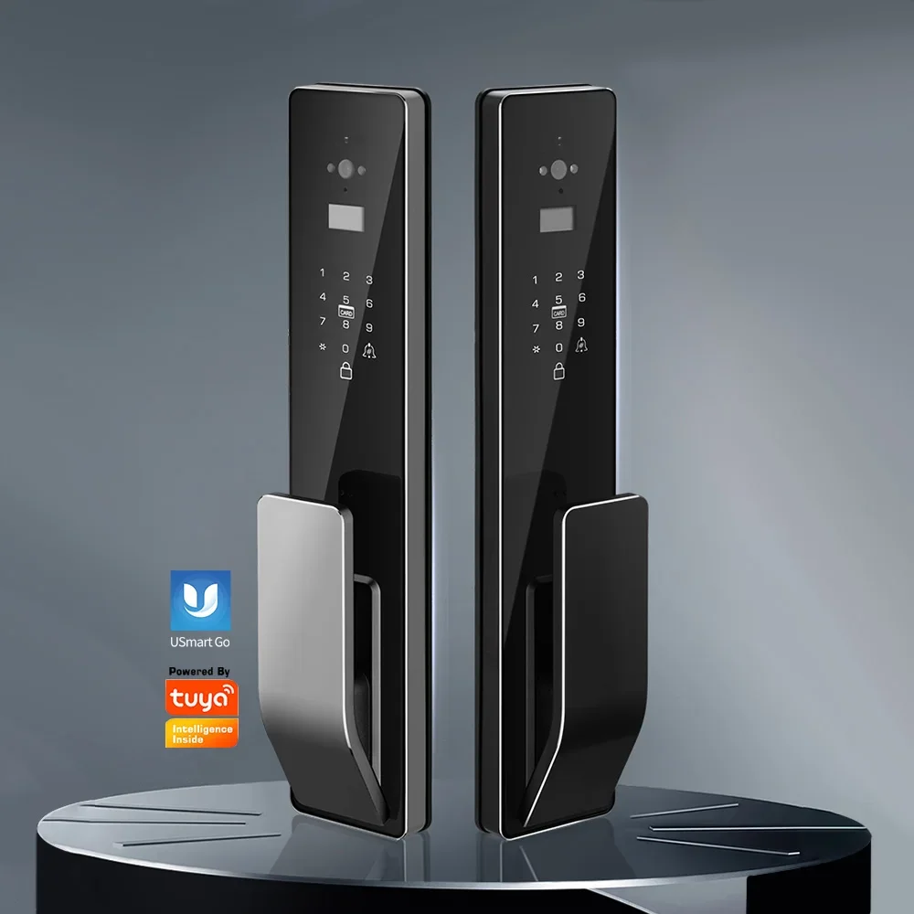 Fechadura digital 3D Face Блокировка распознаванием умная дверь по заводской цене со