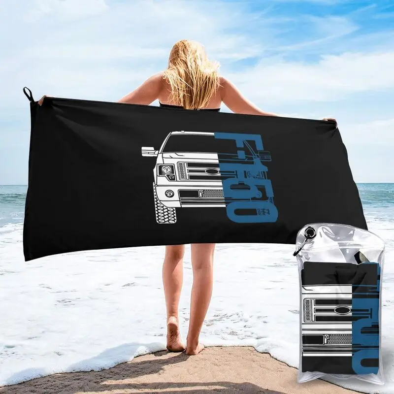F-150 грузовик F150 2009 2010 2011 2012 2013 2014 быстросохнущее полотенце Большое пляжное