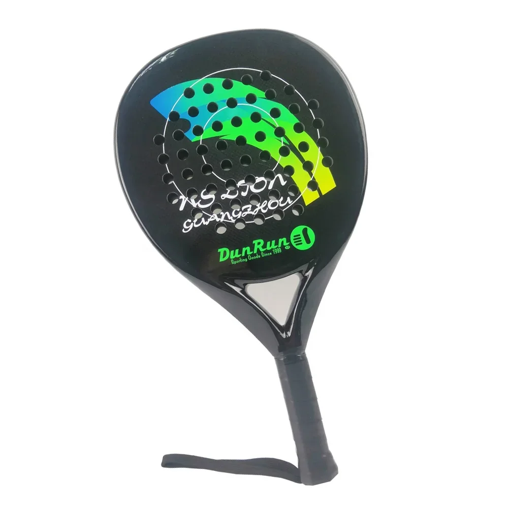 

DunRun High Quality Carbon Fiber Customized Pickle Ball Racquet Official Authentic Lightweight Flat Tennis Racquet