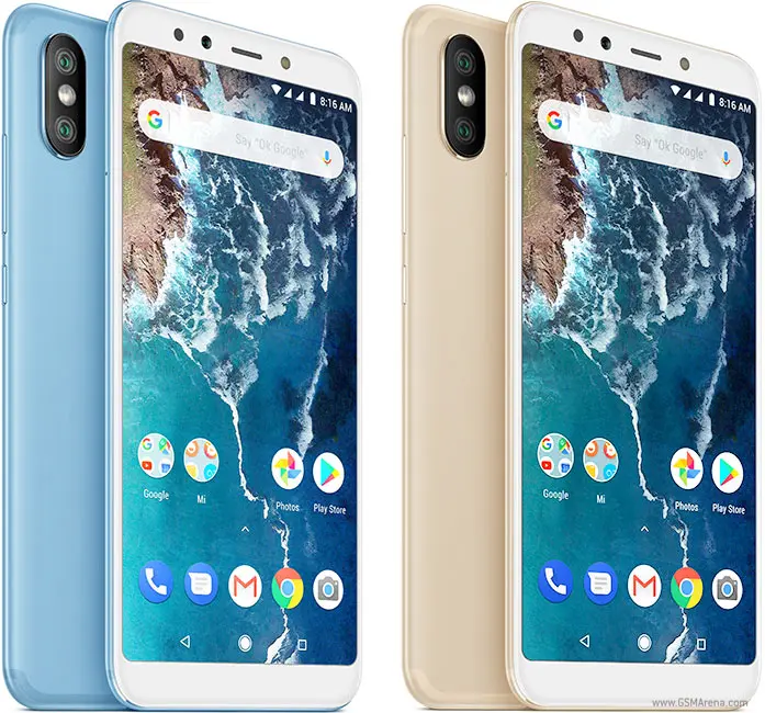 celular xiaomi mi A2/6x smartphone 6G 128G  Snapdragon 660 1080 x 2160 pixels Fast charging 18W