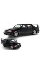 diecast mercedes 190e 2 5 16 evolut%c4%b1on 2 118 scale metal model car toy gift children collection simulation birthday table decor home rubber wheel