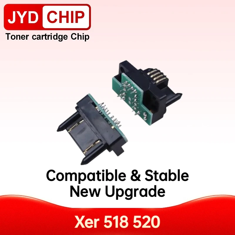 

Совместимый чип тонера для XEROX 518 520 сброс заправки картриджа