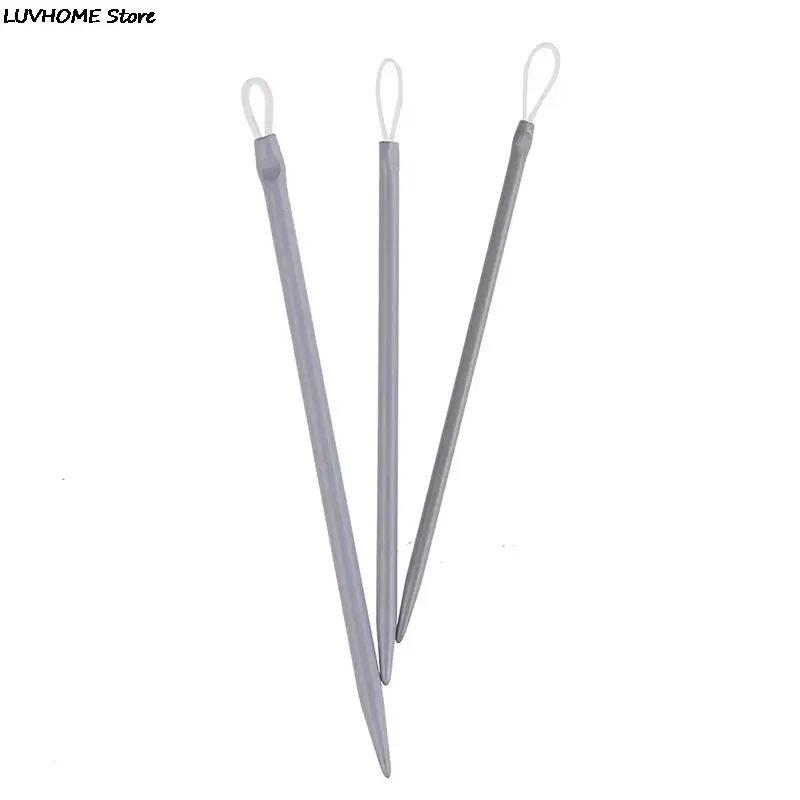 3 шт./компл. вязальные спицы с большими глазами из нейлоновой проволоки Швейные