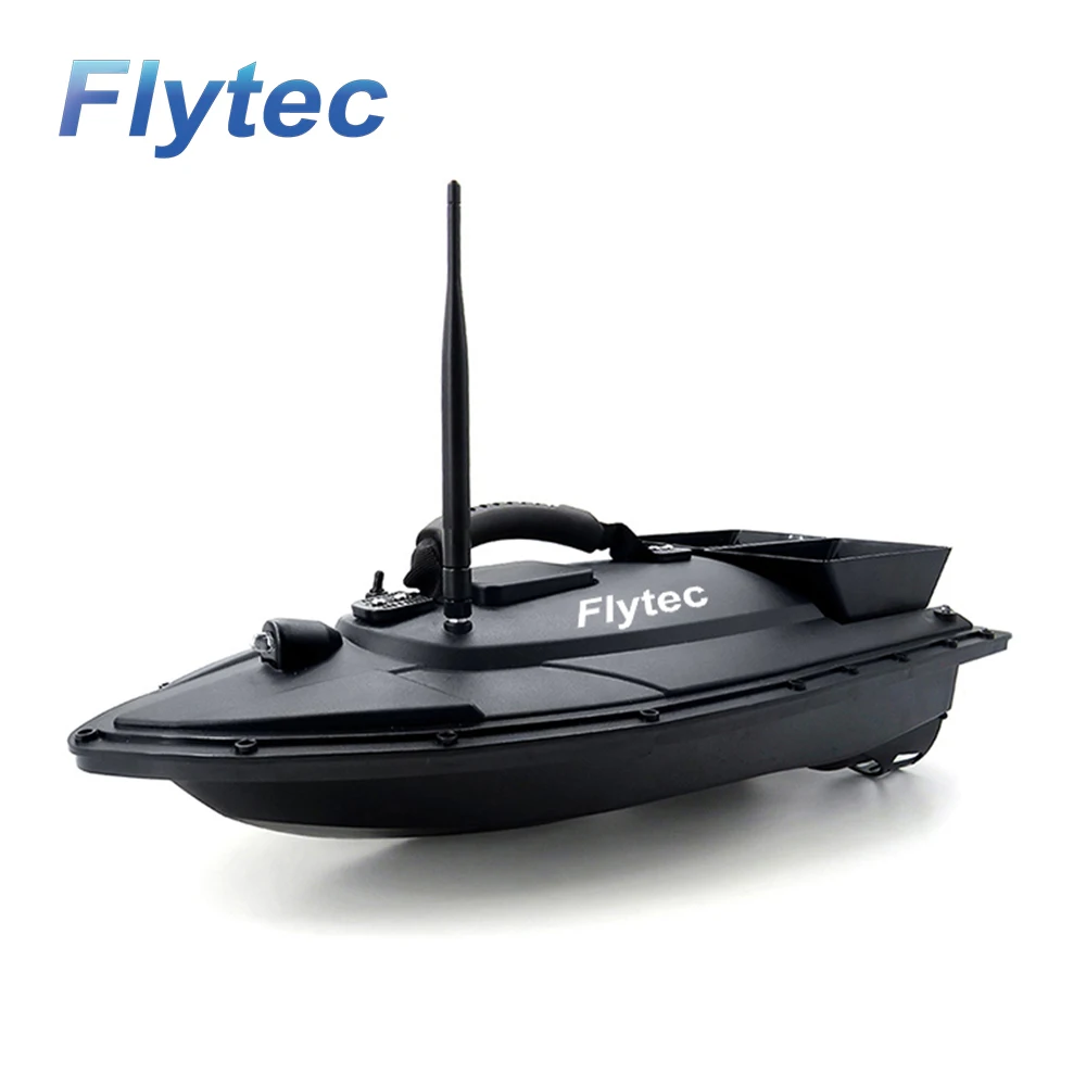 Радиоуправляемая лодка Flytec 2011-5 Эхолот Рыболовная 1 5 кг 500 м Пульт дистанционного