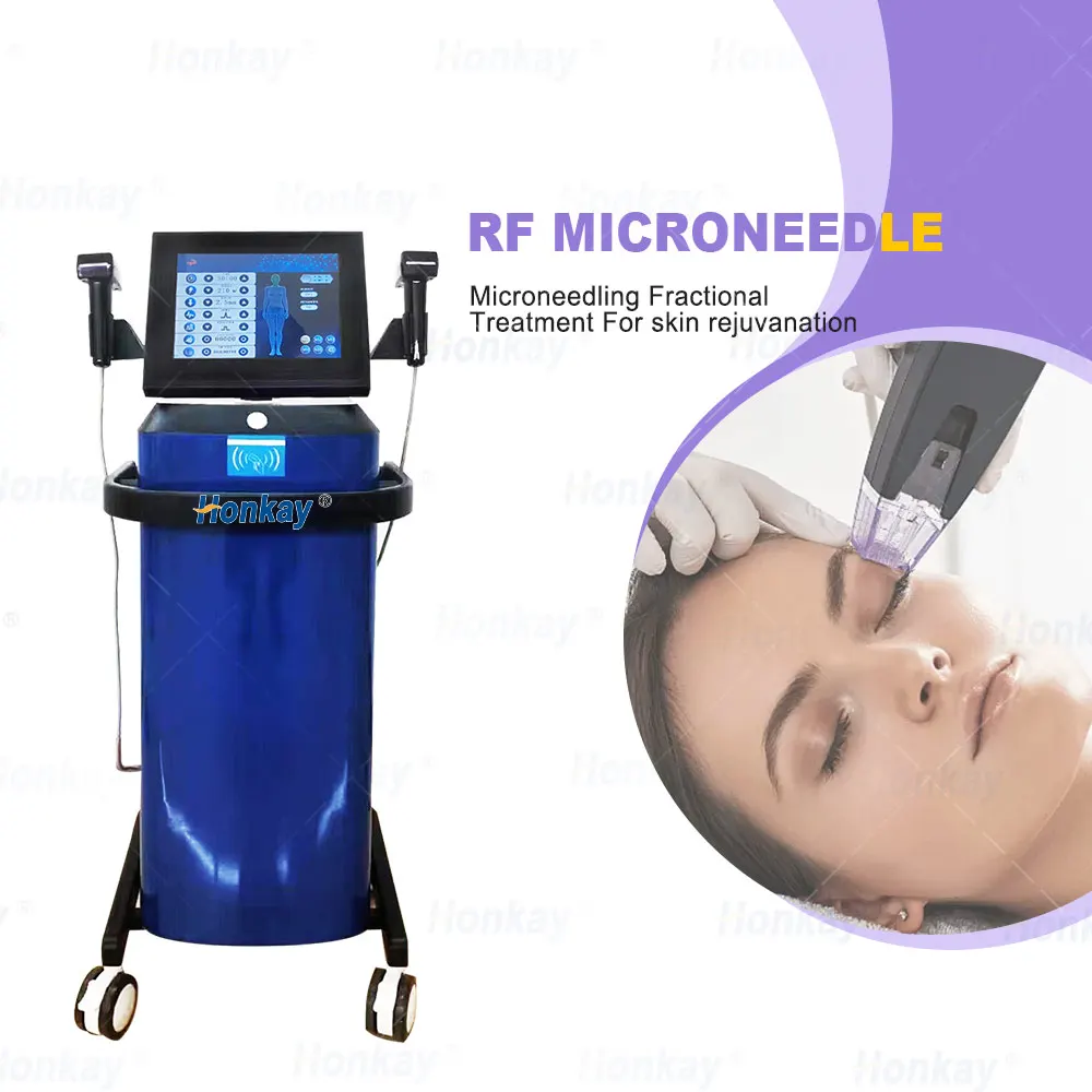 

Portable Fractional RF Microneedle Machine Microcrystalline Radio Frequency Gold Micro Needle Stretch Mark Removal Beauty Device
