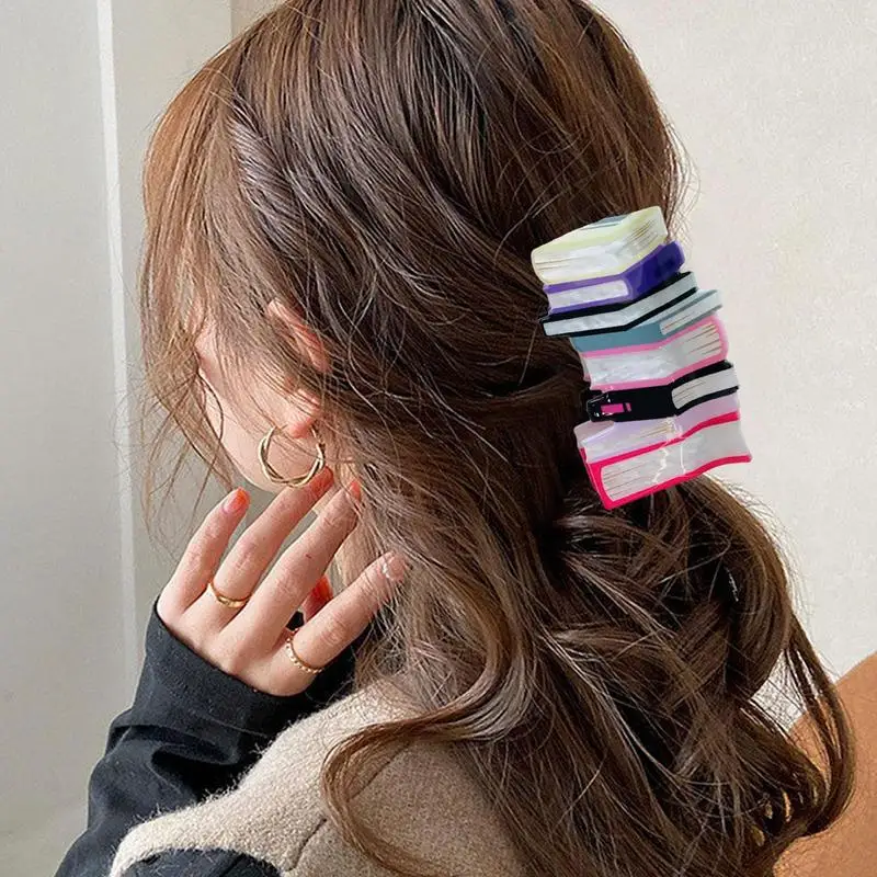 Заколка для волос в книге уникальный зажим книжном стекле аксессуары учителя