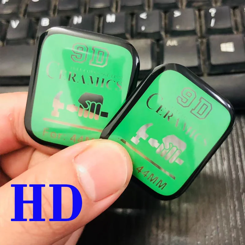 50Pcs Ceramics Film For Apple Watch 7 6 5 4 3 Series 38 44 42 40 41 45MM For Iwatch 4 5 6 7 8 Ultra 49MM Matte Screen Protectors