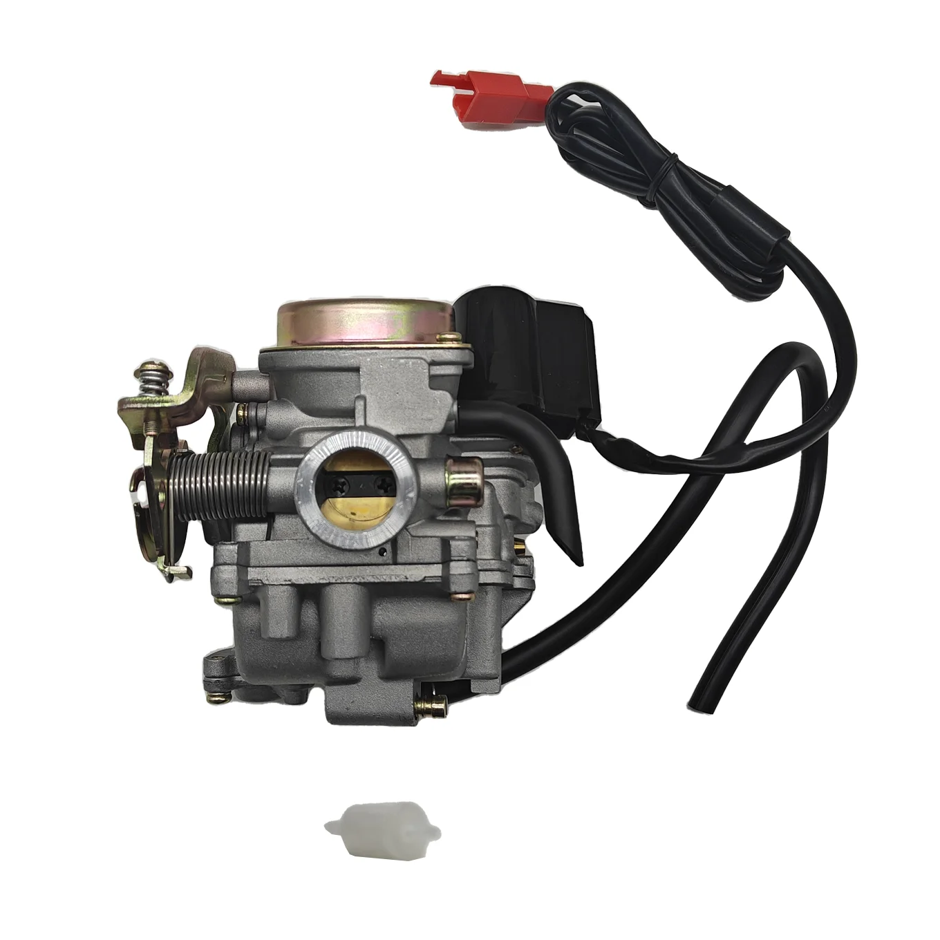 Фото Карбюратор GY6 50cc скутер 4-тактный двигатель QMB139 для мопеда ATV 49cc 60cc для SUNL BAJA TANK NST VIVA ATM BMS REDCAT №1