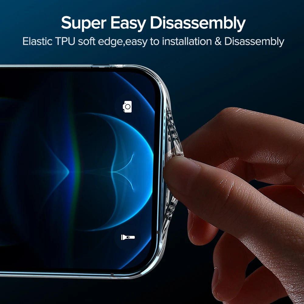 Joyroom Luxury Case For iPhone 14 13 12 Pro Max TPU+PC Shockproof Phone Cases Full Lens Protection Cover For iPhone 14 13 Case