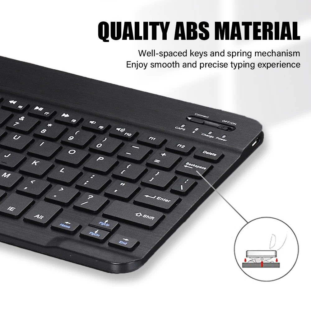 Для Samsung Galaxy Tab A8 10 5/S8 11.0 5G 2022 Портативная Беспроводная Bluetooth клавиатура ТПУ чехол