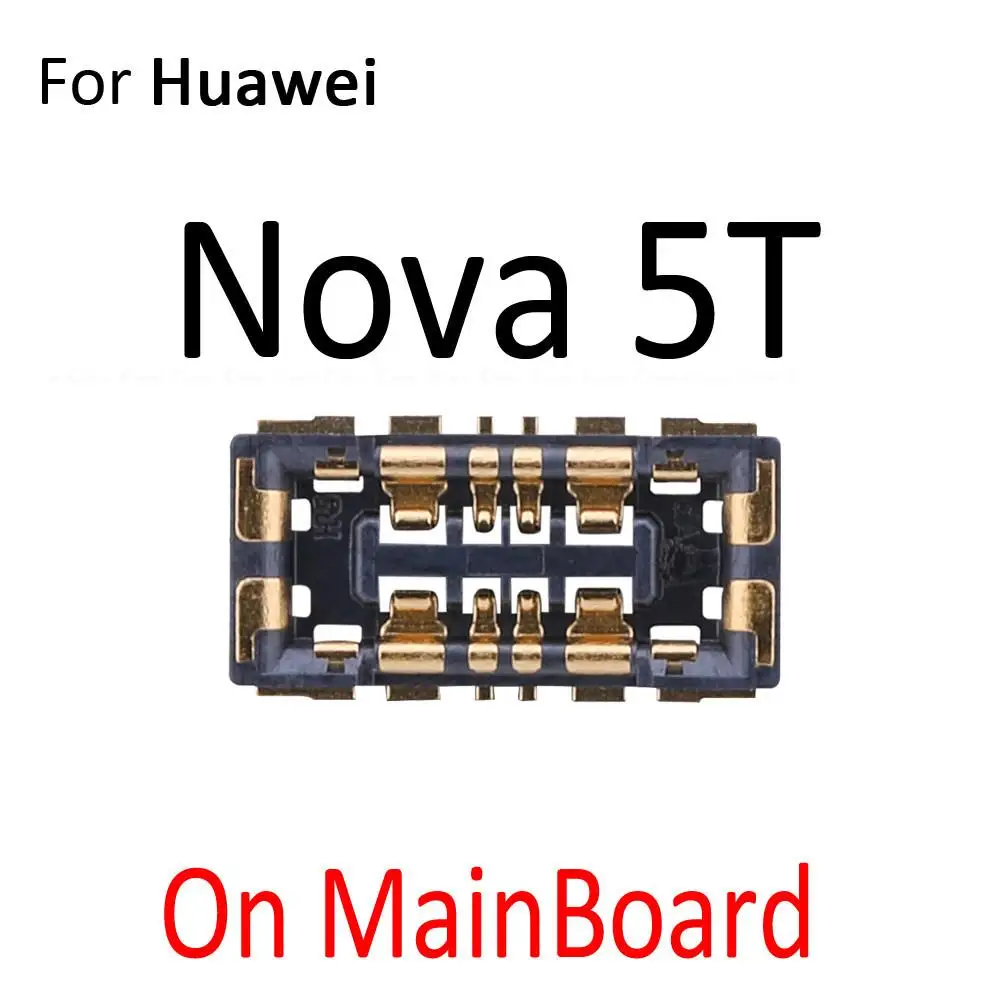 2 шт. Внутренняя панель разъема батарейного отсека для HuaWei Nova 4 4e 5T 7 Pro SE 7i 8 Young