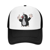 cute mole baseball cap sports women mens adjustable cartoon krtek little maulwurf trucker hat spring snapback caps